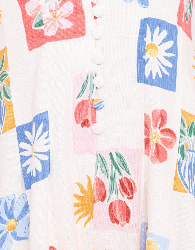 Petal & Pup - Steph Playsuit - Tulip Stamp