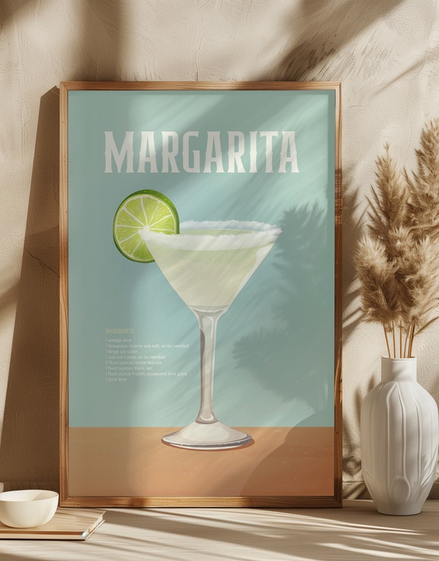 Olive et Oriel - Margarita by Andreas Magnusson Art Print