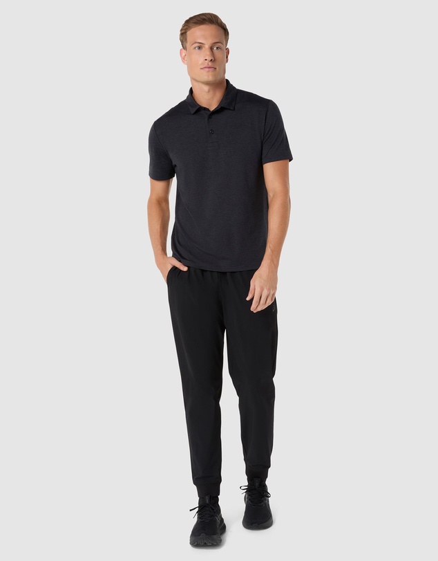 ASICS - Refined Texture Short Sleeved Polo-Shirt - Men's