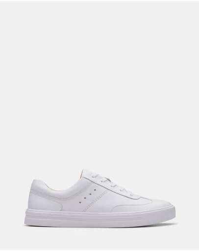 Clarks - Makea Court White
