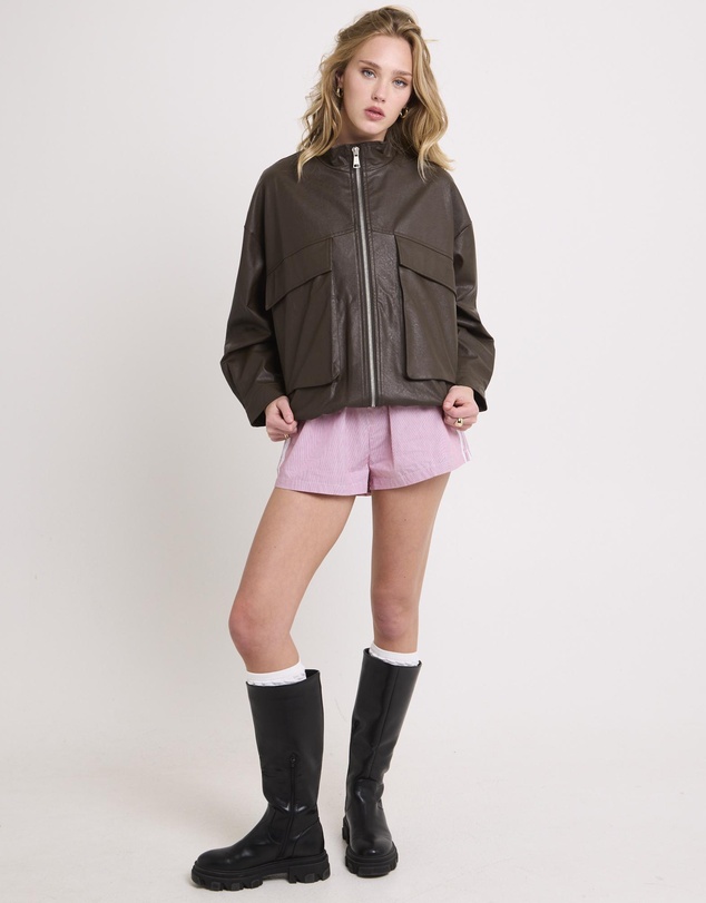 Alice In The Eve - Suki Funnel Neck Jacket