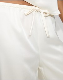 Dazie - Golden Hour Satin Drawstring Pants