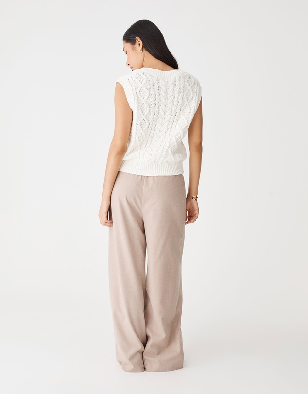 Forcast - Poppy Sleeveless Cable Knit