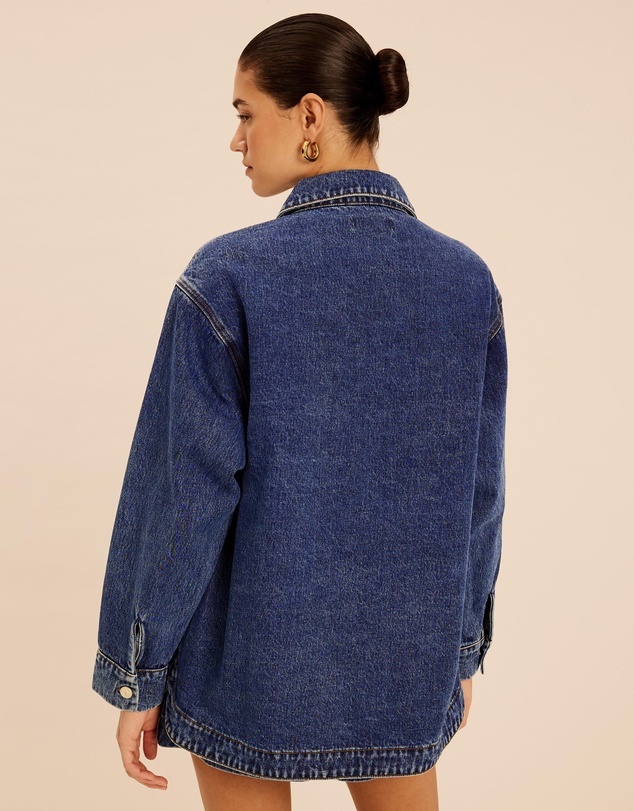 AERE - Denim Oversized Jacket