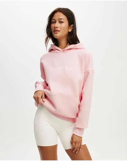 Cotton On Body Active - Plush Premium Graphic Hoodie