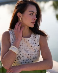 UNE PIECE - Crochet Midi Dress