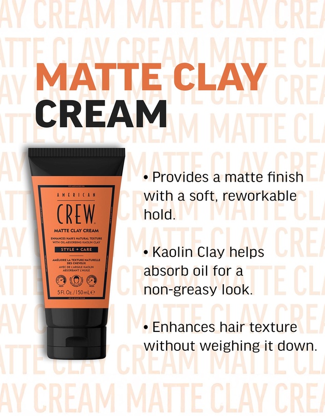American Crew - Matte Clay Cream 150ml
