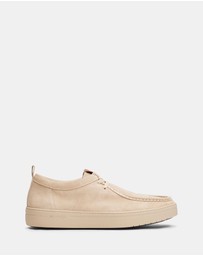 Tommy Hilfiger - Modern Light Suede Moc Toe Shoes - Men's