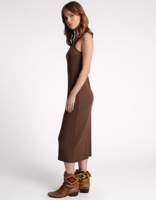 ONE TEASPOON - One Teaspoon Rib Singlet Midi Dress
