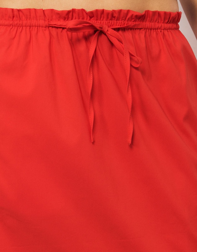 AERE - Bambi Cotton Column Midi Skirt