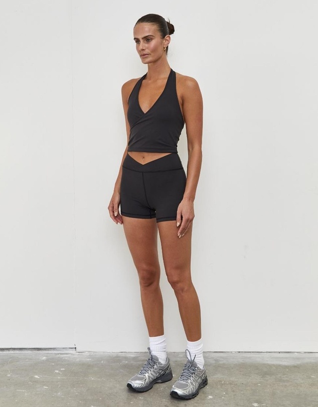 Pinky & Kamal - Front Wrap Bodice Tank
