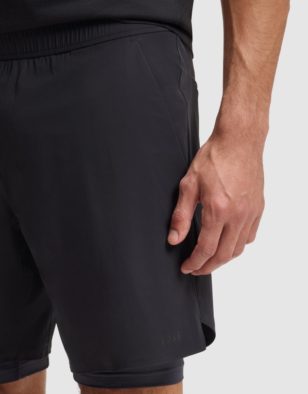 BOSS - Active Move 2-in-1 Shorts
