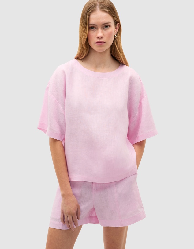 Seed Heritage - Core Linen Relaxed Tee