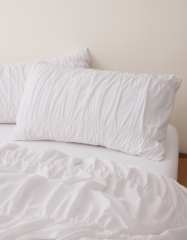 Sheet Society - Sofia Ruched Cotton Quilt Cover Set
