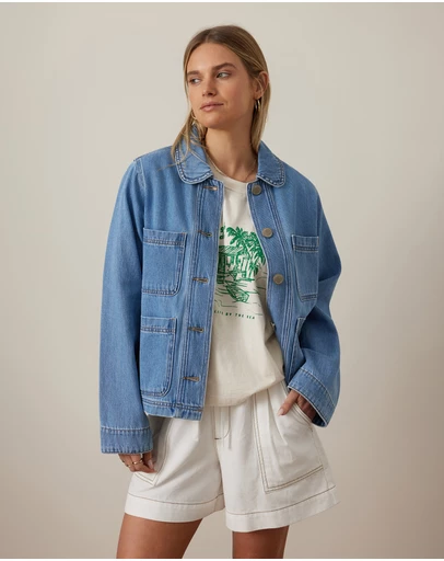 Ceres Life - Hannah Denim Jacket