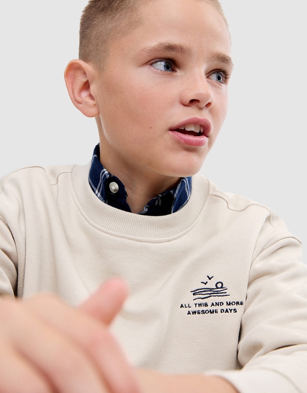 M.N.G - Getaway Sweatshirt - Kids-Teens