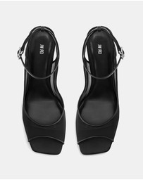 JW PEI - Serenity Open Toe Mesh Slingback Sandals