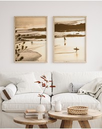Olive et Oriel - Snapper Rocks I Art Print