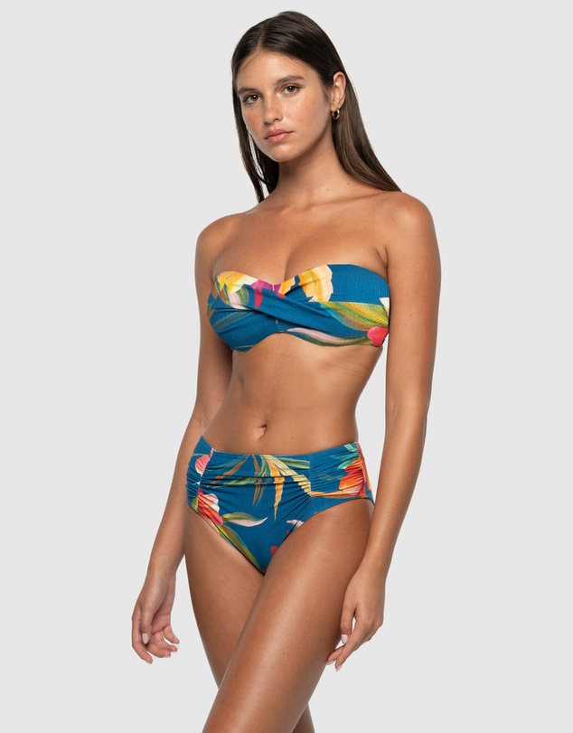Nip Tuck Swim - Hula Hula Jacinta D/DD Underwire Bandeau Bikini Top