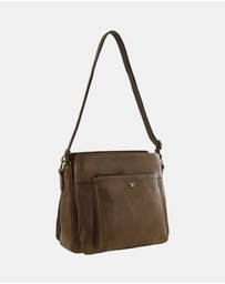 Pierre Cardin - Pierre Cardin Leather Cross Body Bag