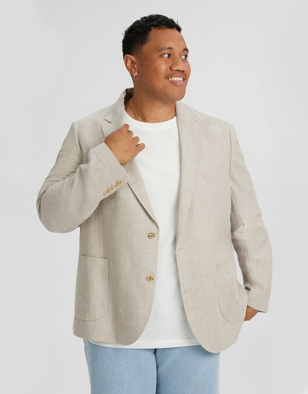 Johnny Bigg - Turin Linen Blend Blazer