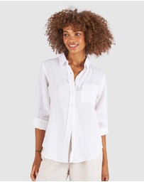 CAMIXA - IRIS Linen Shirt