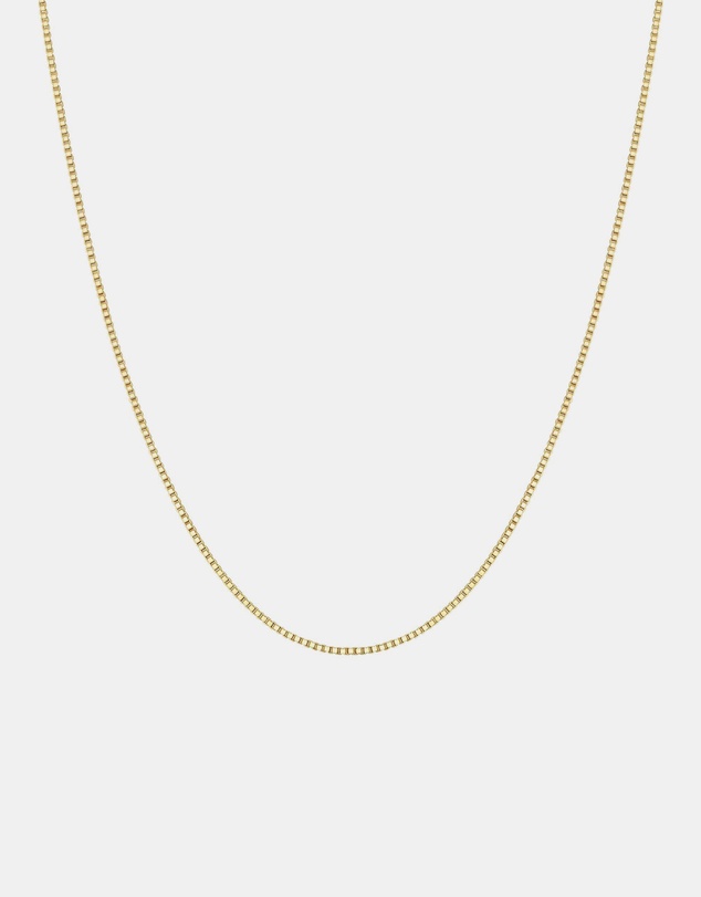 Ania Haie - Ania Haie Gold Box Chain Necklace