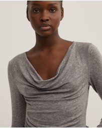 Witchery - Cowl Neck Long Sleeve Top