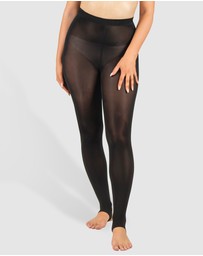 B Free Intimate Apparel - Ladder Resistant Shaping Stirrup Tights