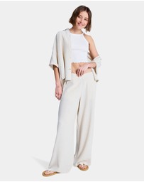 Roxy - Womens Midnight Avenue Solid Pants