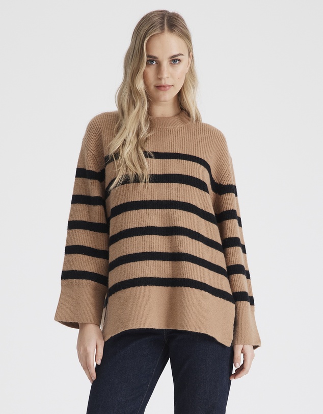 Everly Collective - Vancouver Striped Knit