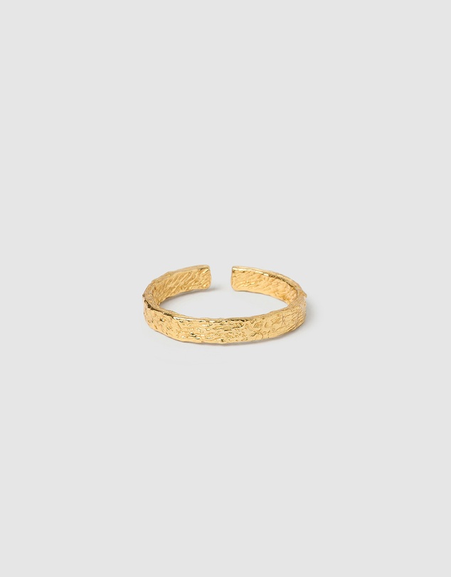 Arms Of Eve - Eros Gold Textured Ring - Small