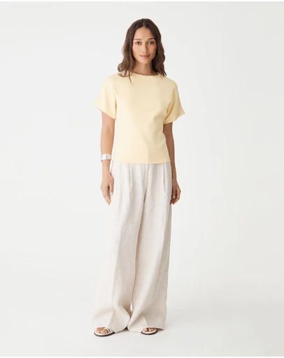 Forcast - Jemma Relaxed Knit Top
