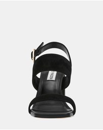 Steve Madden - Wendie Black Suede Heels