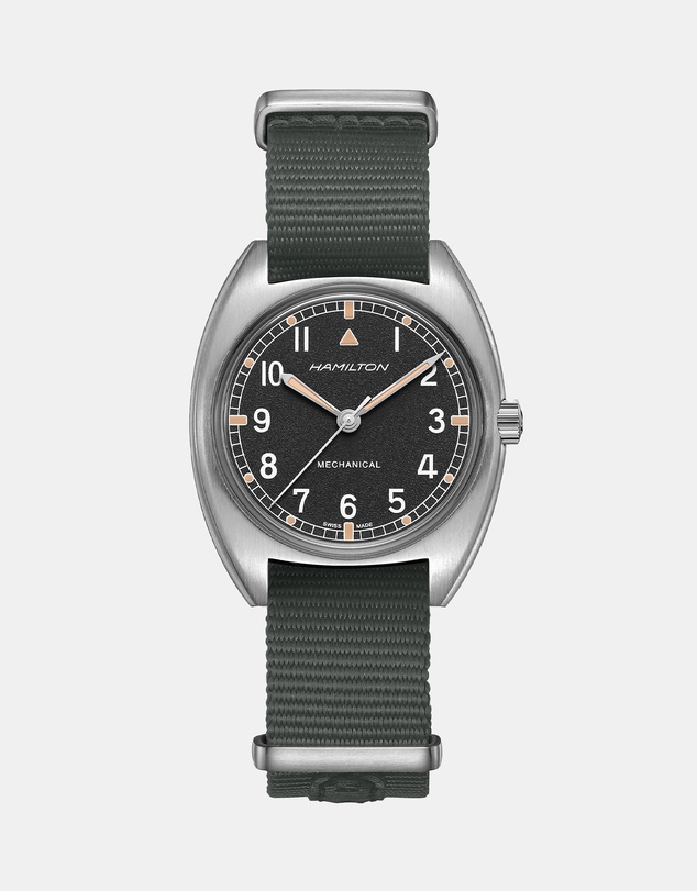 Hamilton - Khaki Aviation Pilot Pioneer Mechanical