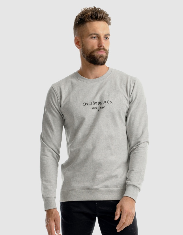 DVNT - Scripture Embroidery Crewneck