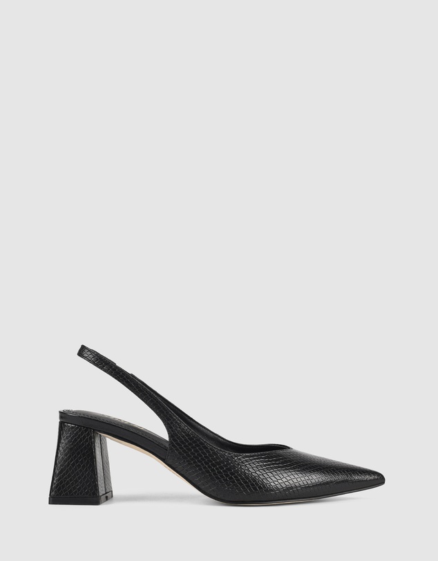 Siren - Yankee Slingback Block Heel