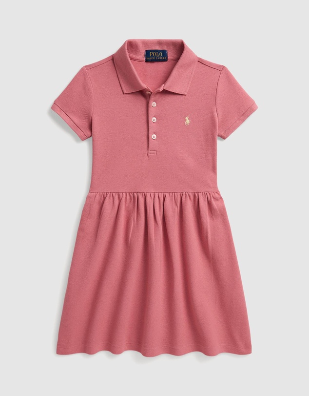 Polo Ralph Lauren - Stretch Mesh Polo Dress - Kids