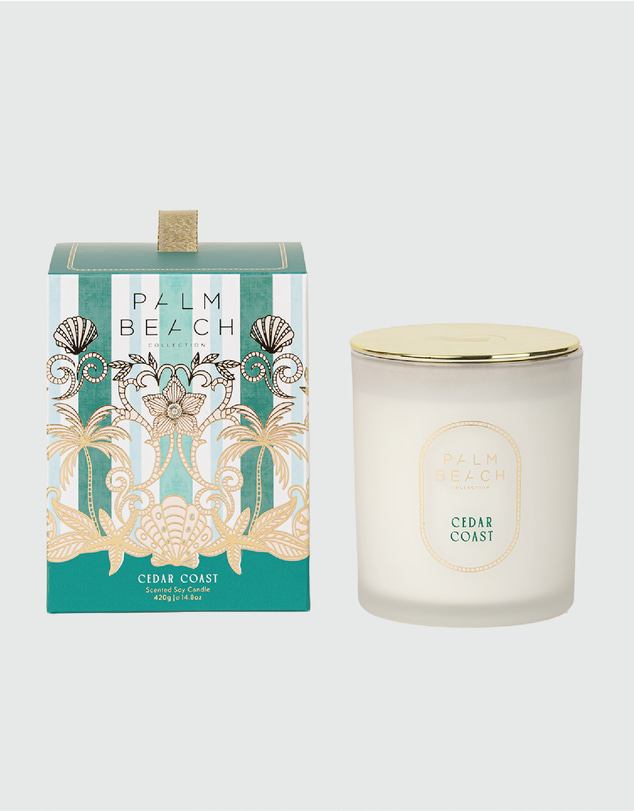 Palm Beach Collection - Standard Candle 420g Cedar Coast