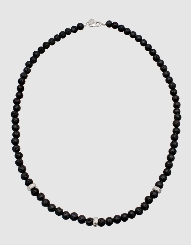 Kuzzoi - Lava Bead Necklace