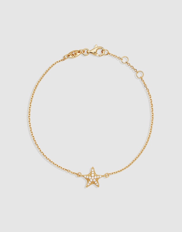 By Charlotte - By the Sea Starfish Bracelet