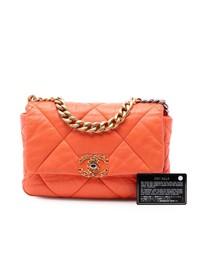 Pre-Loved by Azura Reborn - Pre-Loved Medium Lambskin 19 Flap