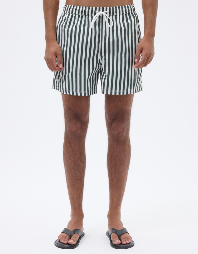 AERE - Stripe Swim Shorts