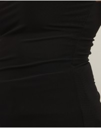 Atmos&Here - June Gathered Waist Mesh Tank