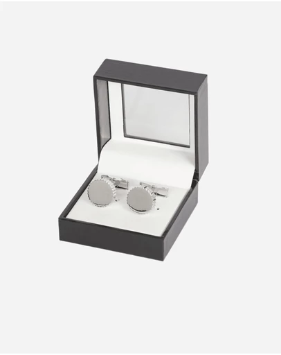 Geoffrey Beene - Silver Cufflinks