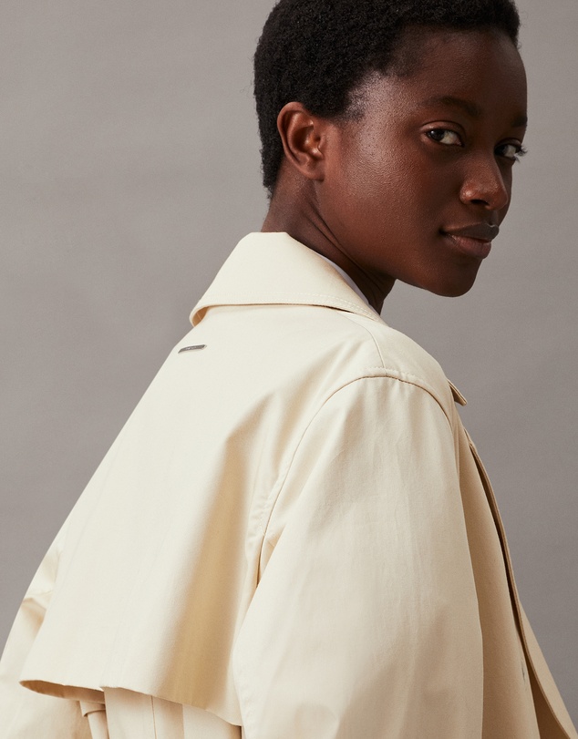 Calvin Klein - Twill Trench Coat