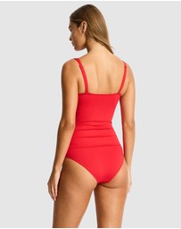 Sea Level Australia - Essentials Cross Front Tankini Top