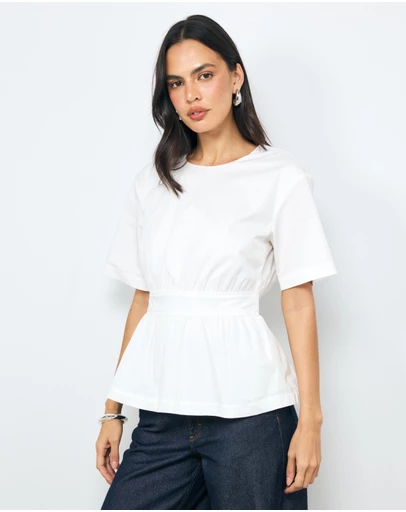 AERE - Piper Voluminous Sleeve Top