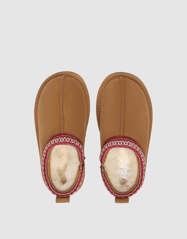 EVERAU - Australian Shepherd Ugg Tay Kids Cow Suede Upper House Shoes