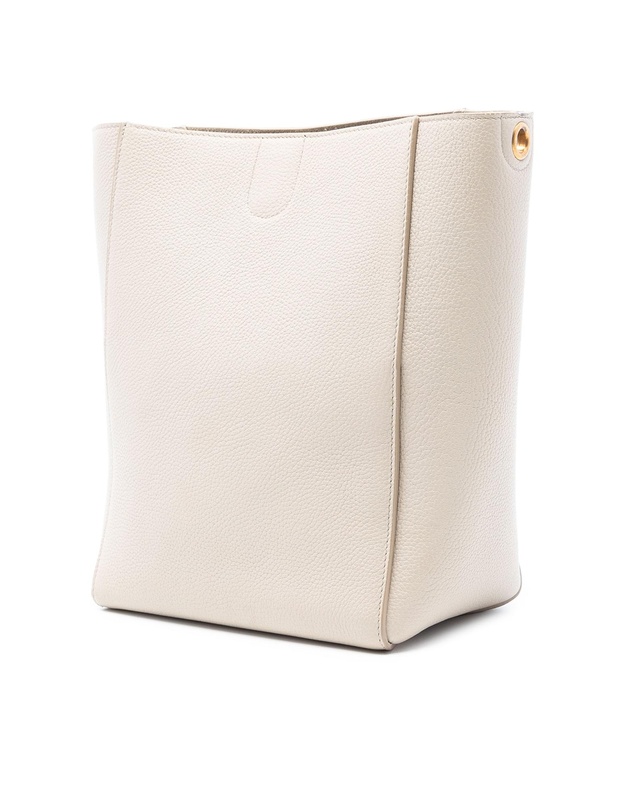 Pre-Loved by Azura Reborn - Pre-Loved Small Soft Grained Calfskin Seau Sangle Bucket Bag